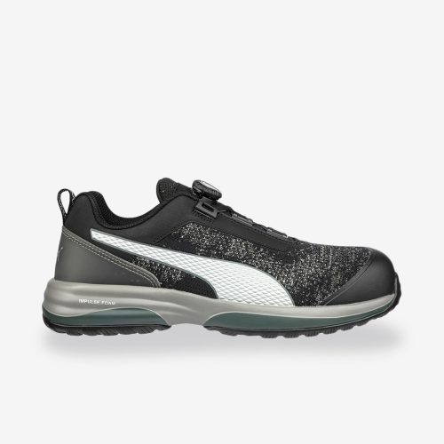 Puma Charge Black Disc S1P ESD HRO BOA sportos munkavédelmi cipő