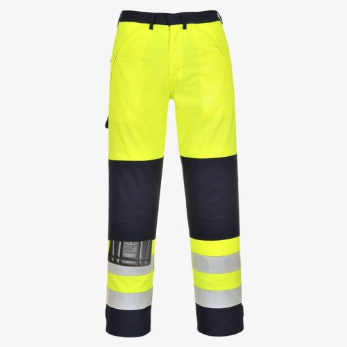 Portwest Hi-Vis Multi-Norm lángálló láthatósági deréknadrág